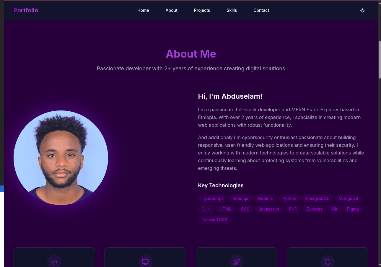 Portfolio Website